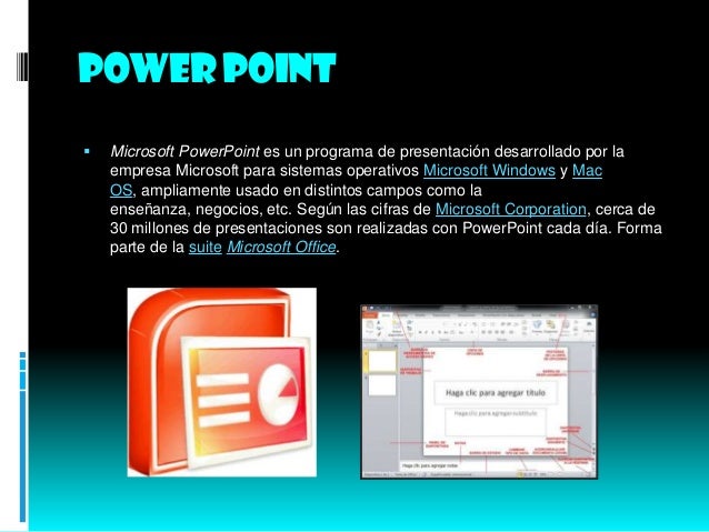 Presentadores gráficos