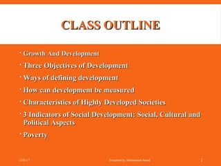 Conceptualizing Development | PPT