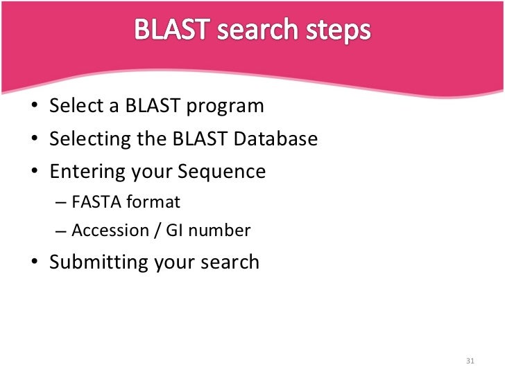 BLAST(Basic Local Alignment Tool)