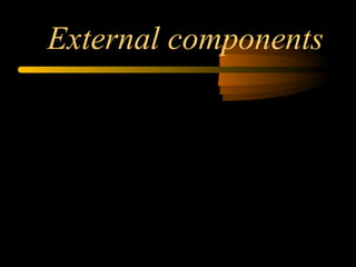 External components
 