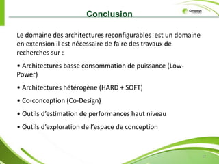 12FPGA Tous les fabricants de FPGA proposent des outils de CAO, passage obligé pour configurer leurs circuits: