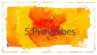 5.Proverbes
30
 