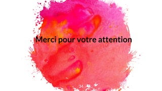 Merci pour votre attention
34
 