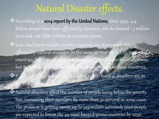 Presentaion on natural hazards | PPTX