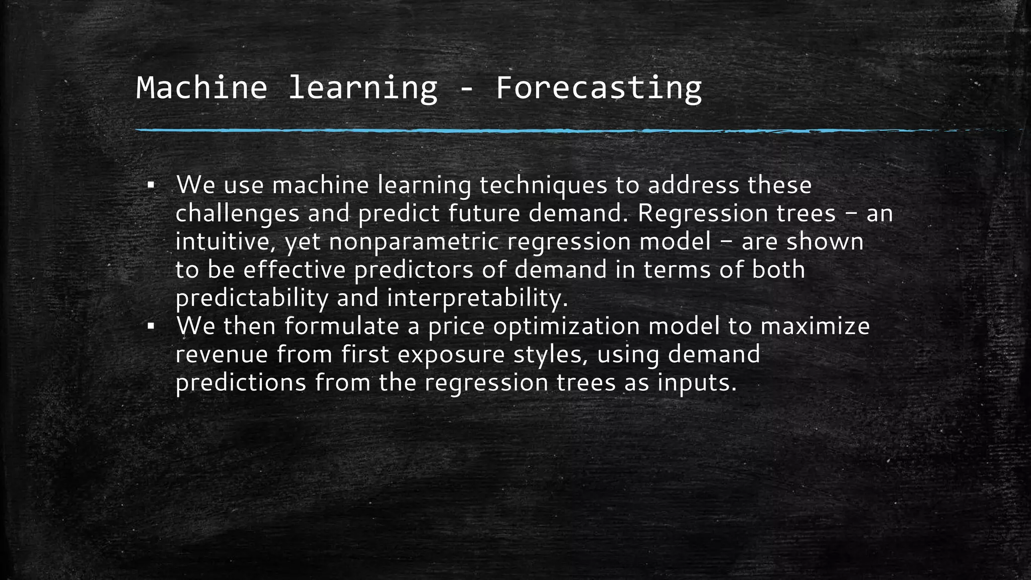 Machine learning ~ Forecasting | PDF