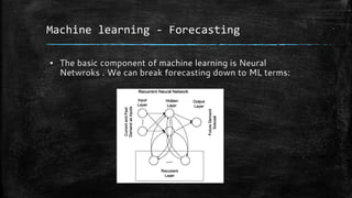 Machine learning ~ Forecasting | PDF