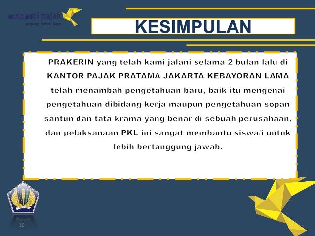 Presentai pkl ap 3 tax amnesty pajak