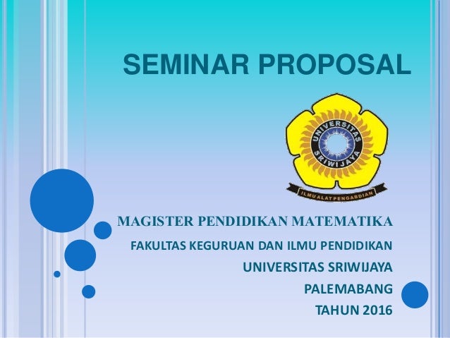 Download ppt seminar proposal matematika