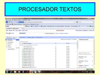 PROCESADOR TEXTOS 
