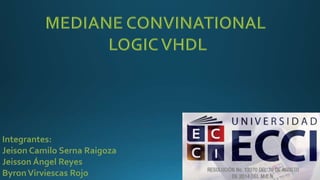 logica combinacional mediante VHDL (EXPO)