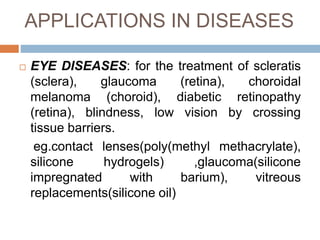 Present and future applications of biomaterials in controlled drug ...