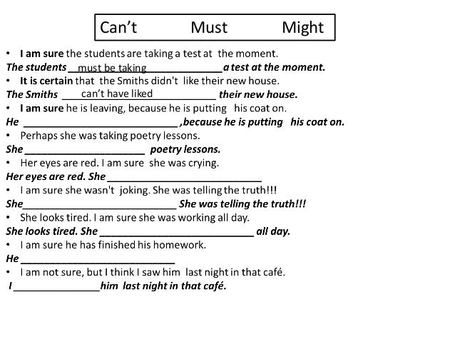 Present And Past Infinitive Exercise For Esl Students Present And Past Infinitive Exercise For Esl Students