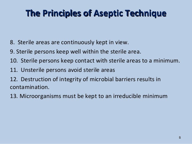 AsepticTechnique AsepticTechnique