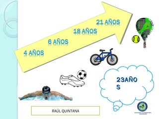 23AÑO
S

RAÚL QUINTANA

 