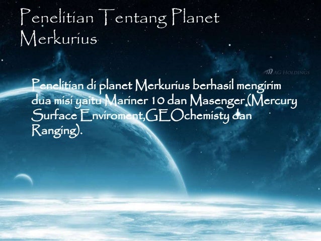 Power Point Astronomi " Planet-Planet dalam Tata Surya"