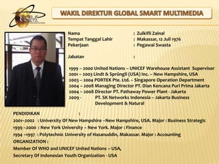  Wakil Ketua Himpunan Peternak Indonesia                                                