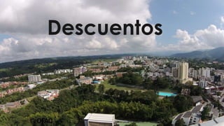 Descuentos
 