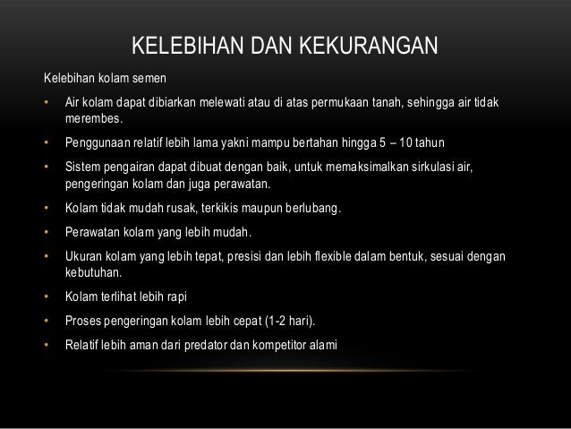 Akuakultur di kolam semen