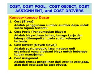 Presentase konsep manajemen biaya chapter 3 (revisi) | PPT