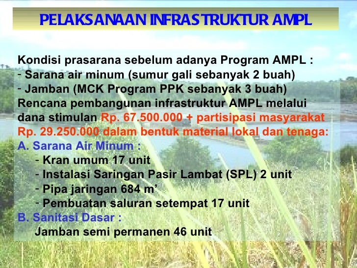 Desa Percontohan Pengelolaan Air Minum dan Penyehatan Lingkungan Desa…