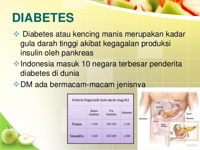 Diabetes Melitus Contoh Menu Makanan Untuk Diabetes - Pdf Buku Panduan