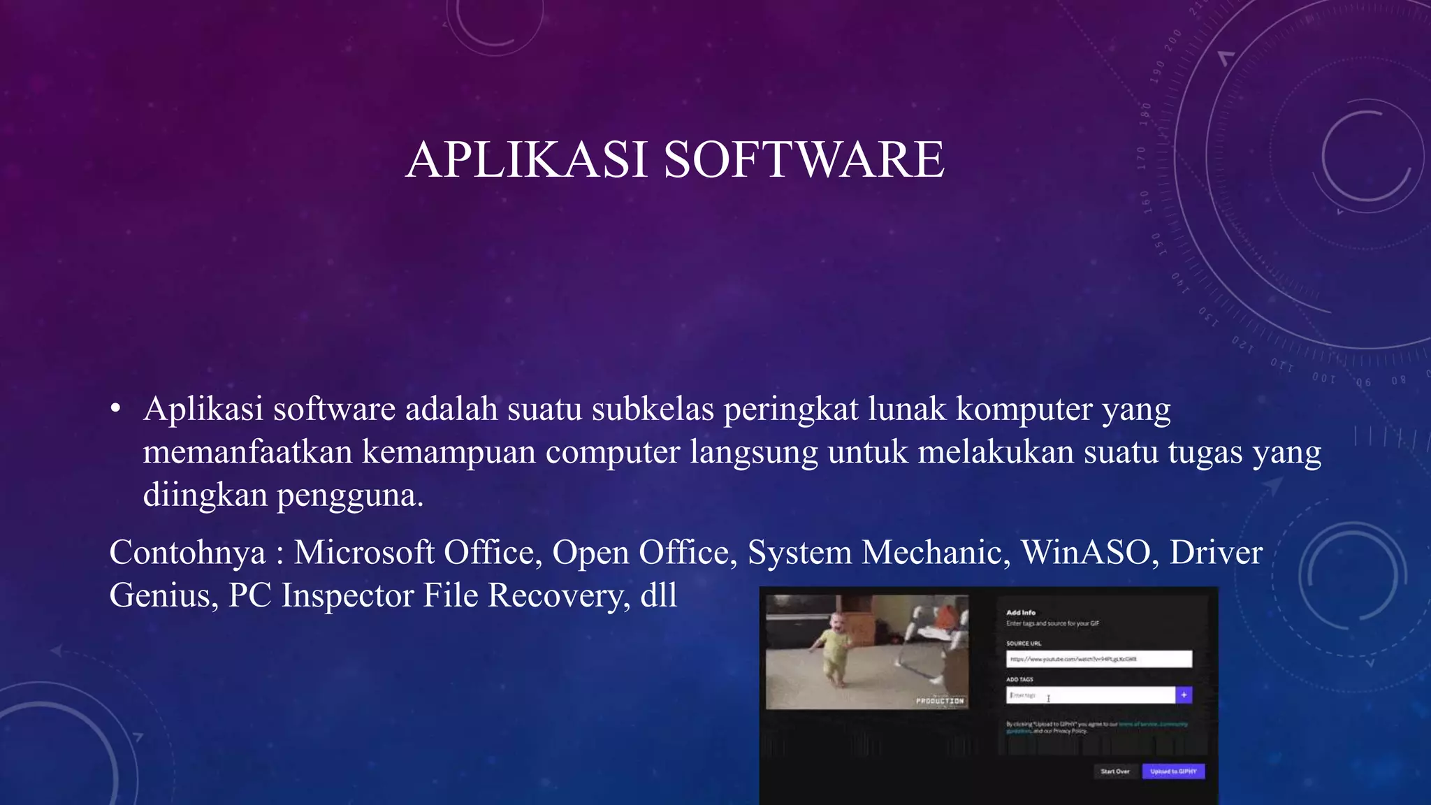 Presentasi Software - Sistem Informasi & Teknologi | PPT