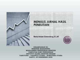 Menulis Jurnal Hasil Penelitian | PDF