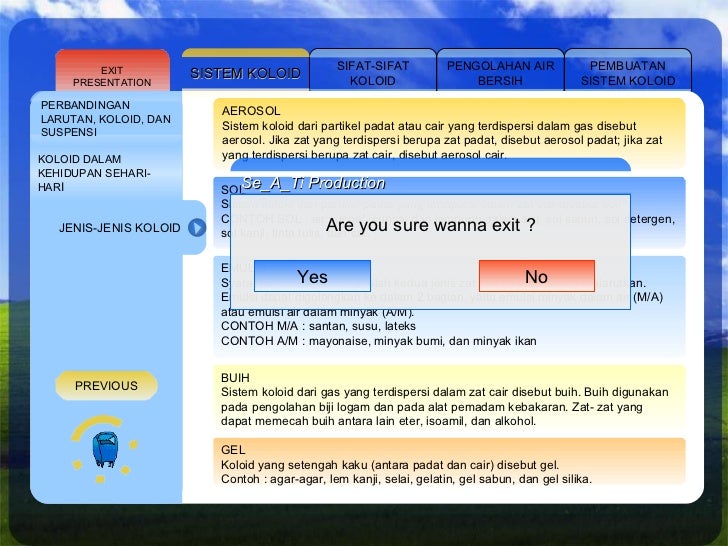 Presentasi kimia-koloid
