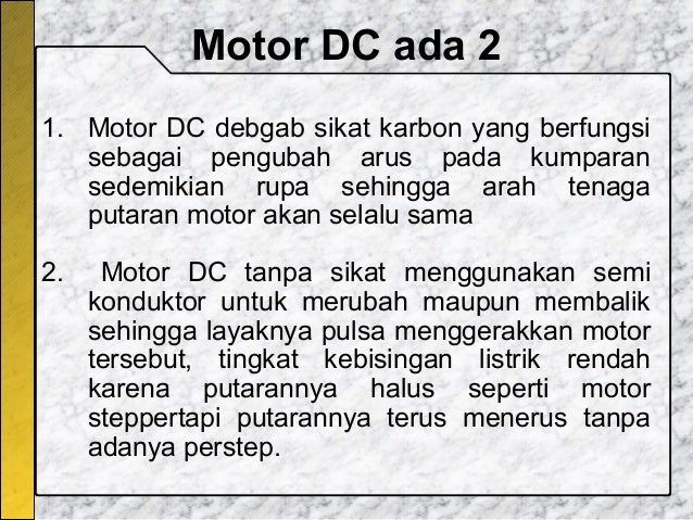 Tugas Teknik Tenaga Listrik Motor DC kustiman susilo Tugas Teknik Tenaga Listrik Motor DC kustiman susilo