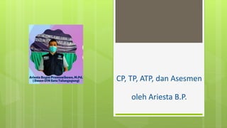 CP, TP, ATP, dan Asesmen
oleh Ariesta B.P.
 