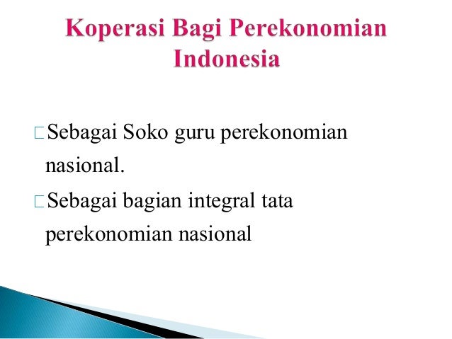 PELAKU DAN PERAN DALAM PEREKONOMIAN DI INDONESIA