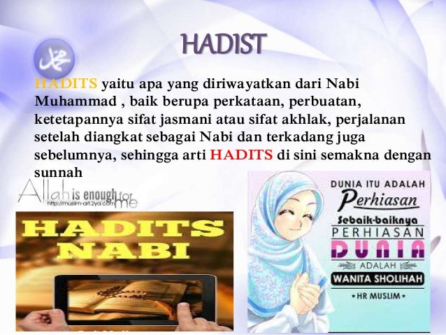 Materi Lengkap Al - Qur'an dan Hadist PAI Kelas X