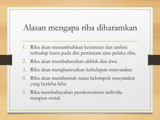 Presentasi Agama - RIBA | PPTX