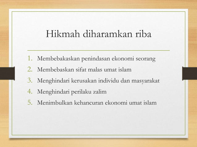 Presentasi Agama - RIBA | PPTX