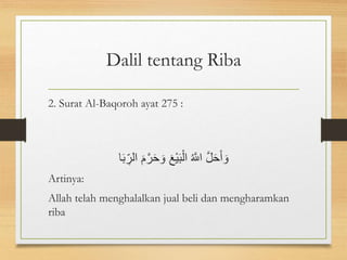 Presentasi Agama - RIBA | PPTX