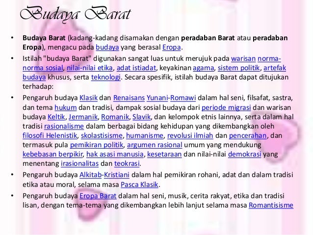 Seni dan kebudayaan umum