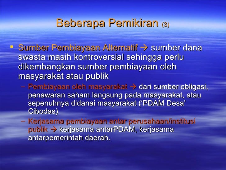Air sebagai Hak Asasi Manusia (Presentasi)