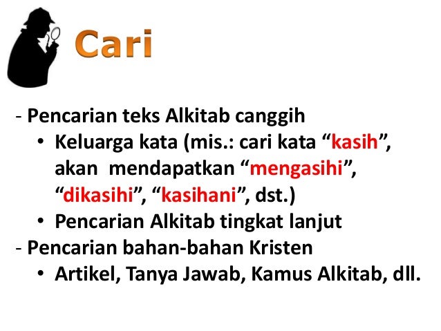 Alkitab SABDA Alkitab SABDA