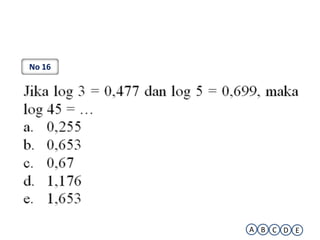 No 16




        A B C D E
 