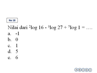 No 18




        A B C D E
 