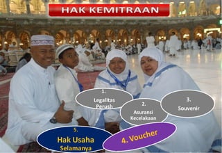 1.
Legalitas
Perush

2.
Asuransi
Kecelakaan

3.
Souvenir

 