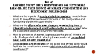Oil Palm Adaptive Landscape: With special reference to Indonesia cases