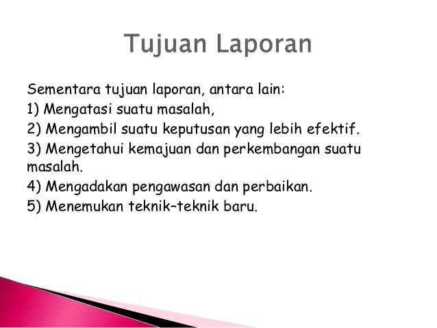 Bahasa Indonesia: Teks Laporan Hasil Observasi