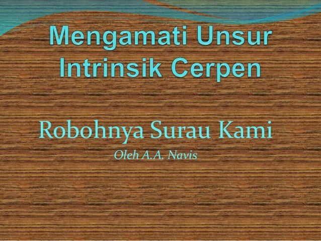 Presentasi B Indonesia Robohnya Surau Kami