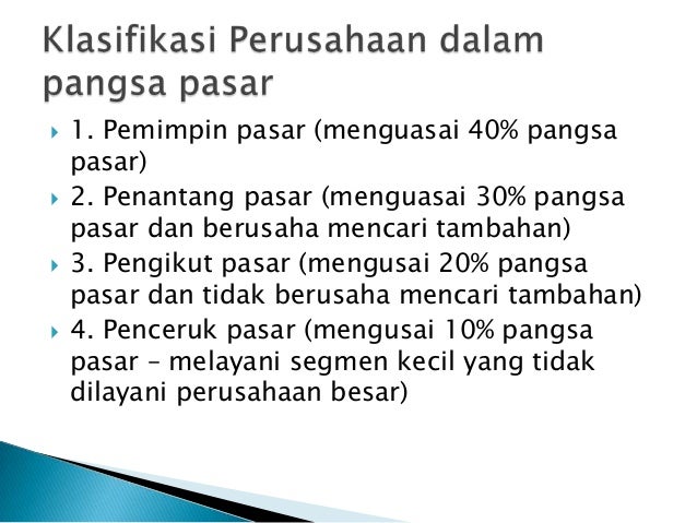 Strategi menghadapi persaingan dalam pemasaran produk