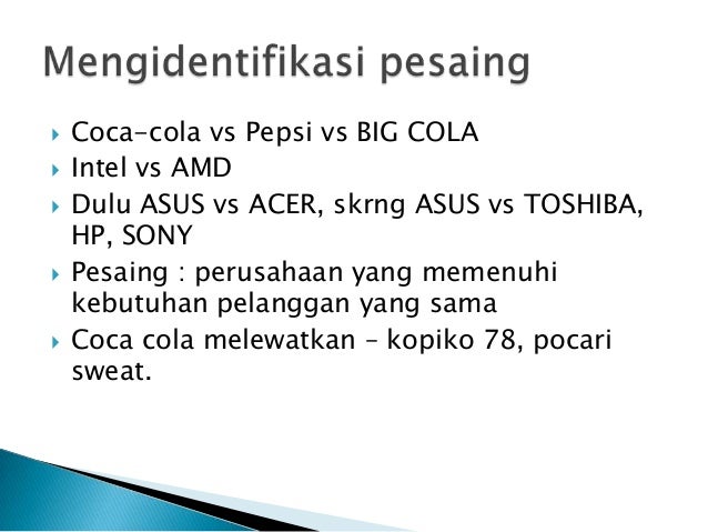 Strategi menghadapi persaingan dalam pemasaran produk