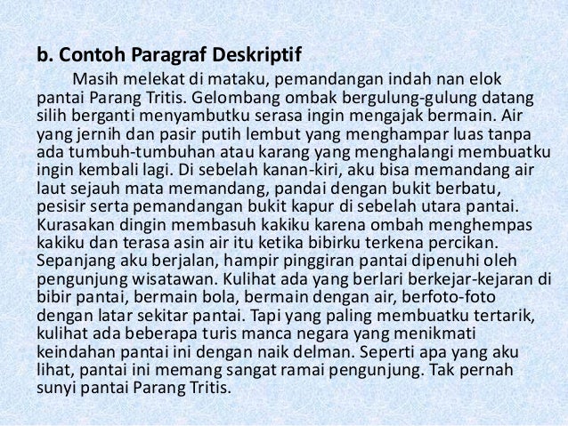 Bahasa Indonesia Paragraf