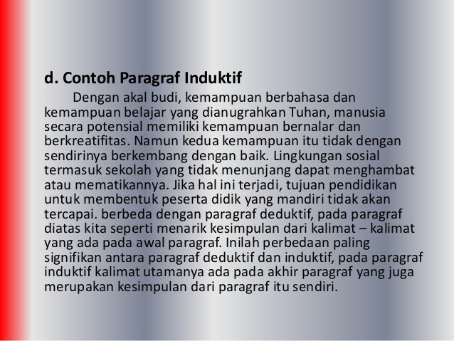 Bahasa Indonesia Paragraf