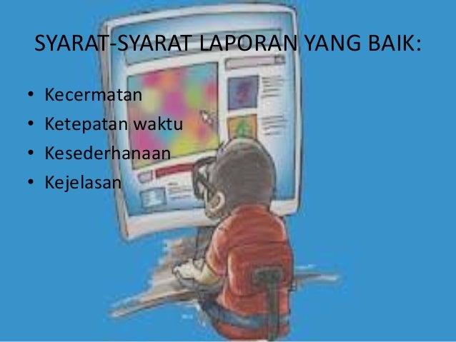 Presentasi bahasa indonesia tentang laporan