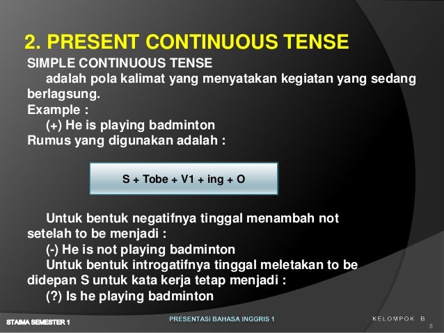 PRESENTASI BAHASA INGGRIS 1